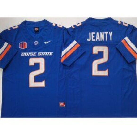 Youths Kids Mens Womens 2 Ashton Jeanty Blue Stitched Jersey